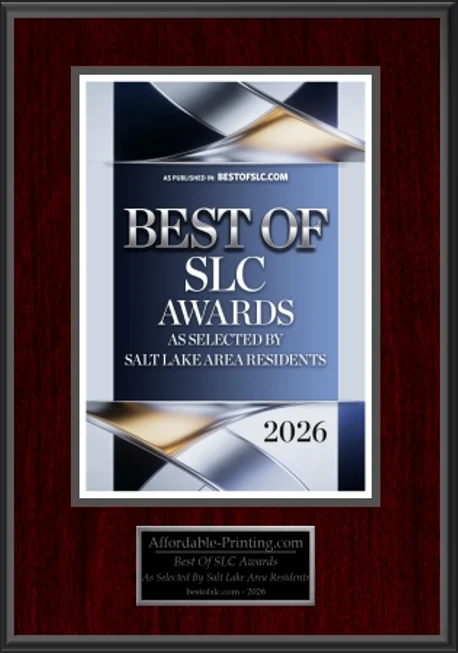 Best of SLC 2026 Award — Affordable-Printing